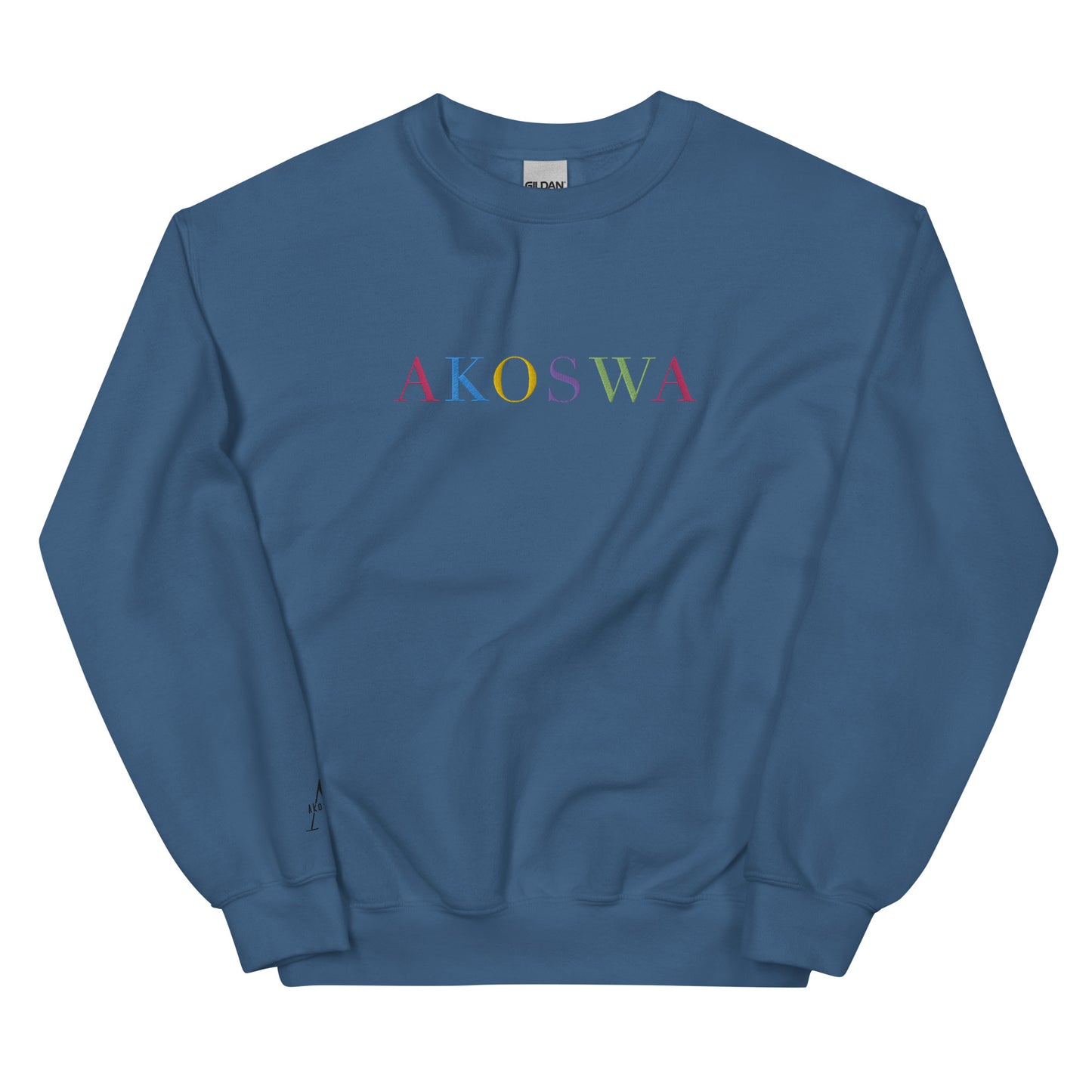 AKOSWA EMBROIDERED NAME Unisex Sweatshirt