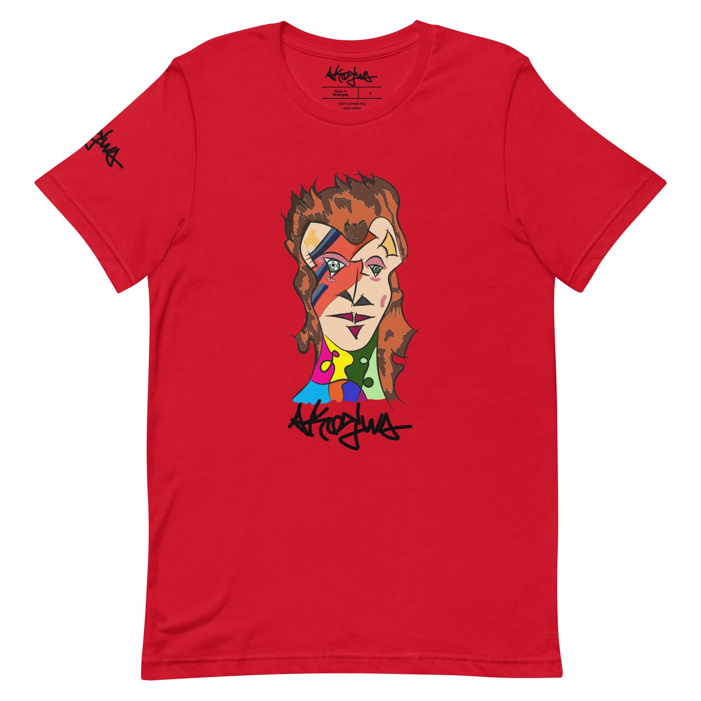 Abstract Ziggy StarDust + Akoswa Art Unisex T-Shirt