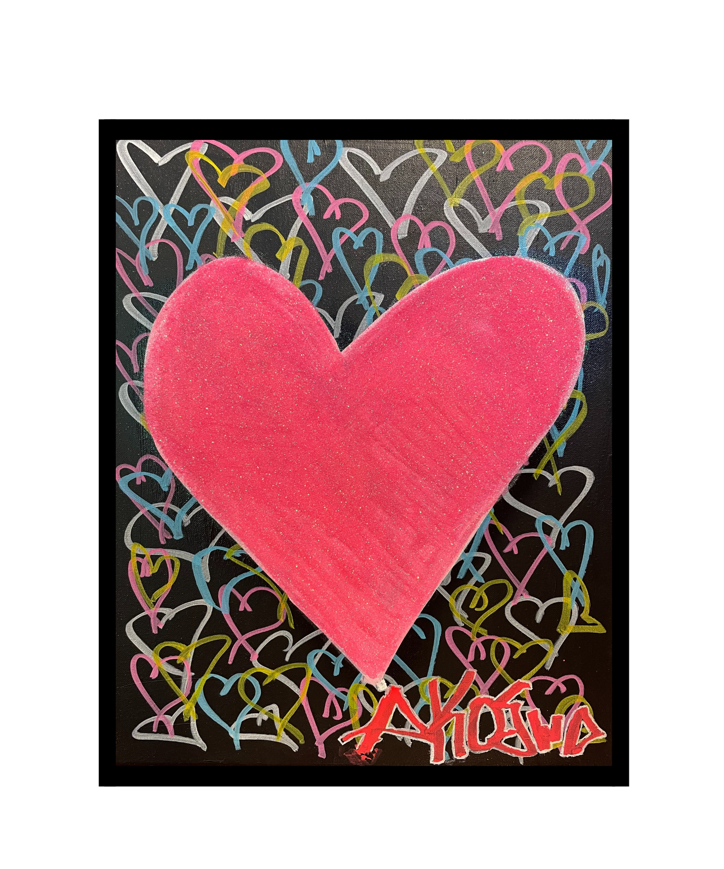 GLITTER HEART