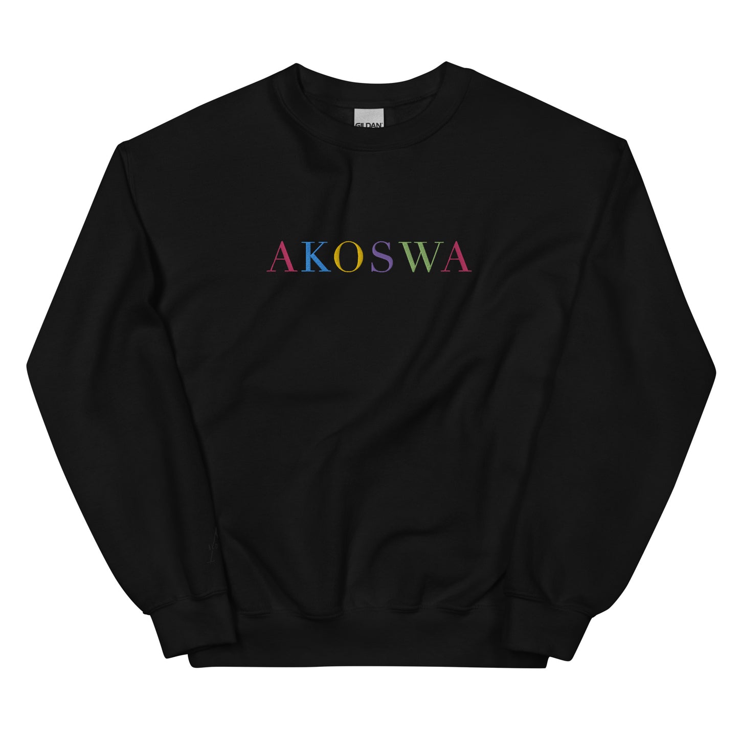 AKOSWA EMBROIDERED NAME Unisex Sweatshirt