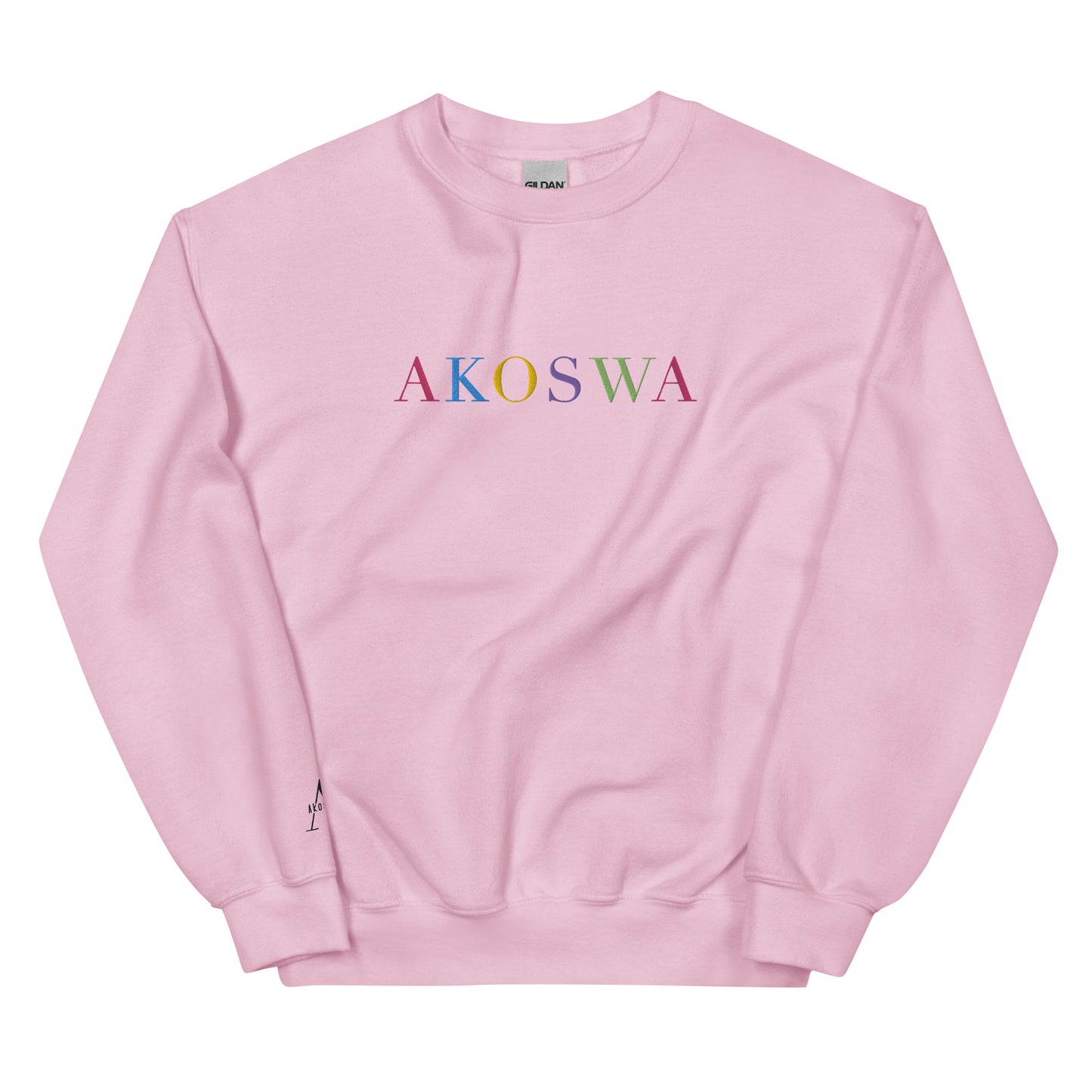 AKOSWA EMBROIDERED NAME Unisex Sweatshirt